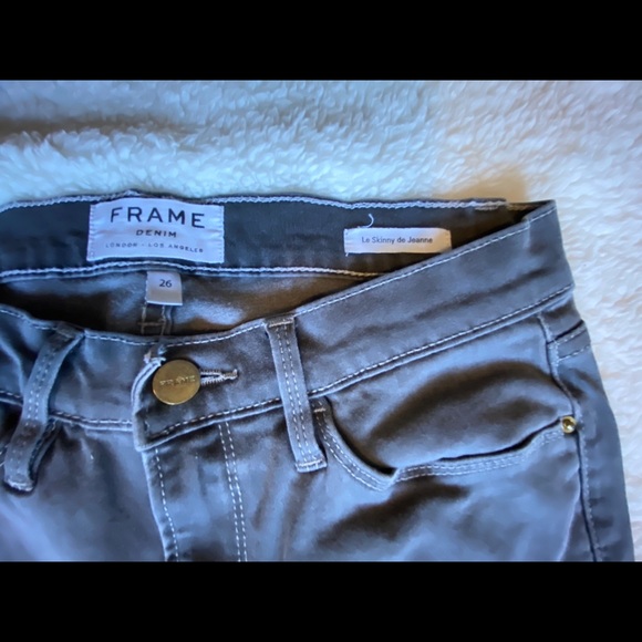 Frame Mid Rise De Jeanne Skinny Jeans - Picture 5 of 5